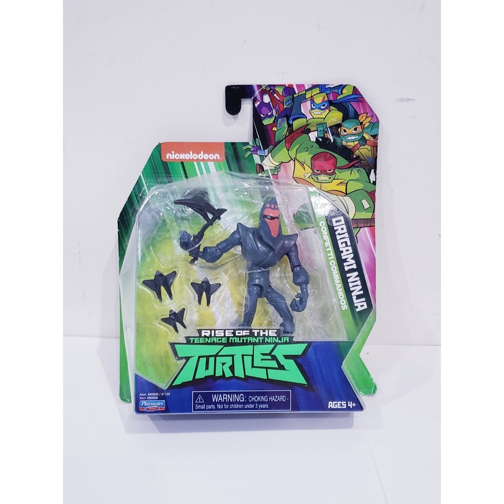 Rise of The Teenage Mutant Ninja Turtles ORIGAMI NINJA Confetti Commandos Figure